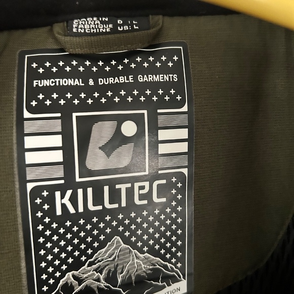 Killtec Ksw 127 Mn Ski Jckt Men's Ski Jacket with Zip Hood and Snow Guard Size L - Picture 6 of 8